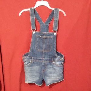 TINSELTOWN DENIM COUTURE OVERALLS ROMPERS  SHORTS